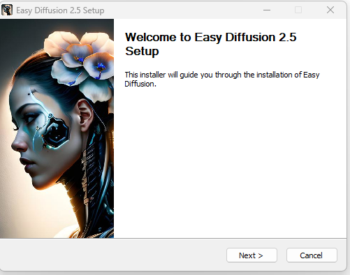 Installer Easy Diffusion, Stable Diffusion
